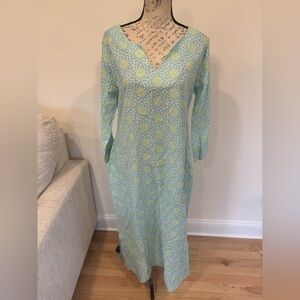 Needham Lane cotton printed kaftan dress size small brand new with tags
